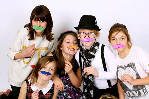 Children Wedding Reception Photo Booth