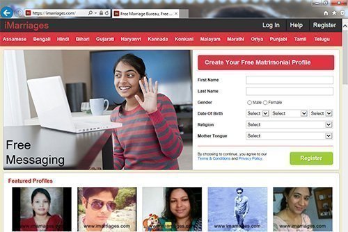 Matrimony Internet Explorer
