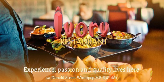 Ivory Indian Restaurant in Winnipeg