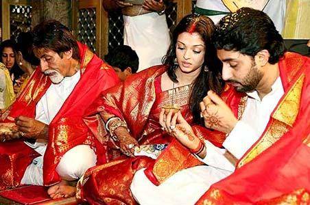 Aishwarya Rai and Abhishek Bachchan Wedding