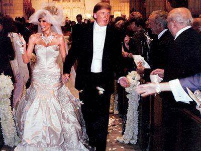 Donald Trump and Melania Knauss Wedding