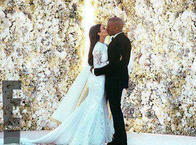 Kanye and Kim Wedding