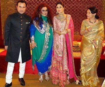 Kareena Kapoor and Saif Ali Khan Wedding