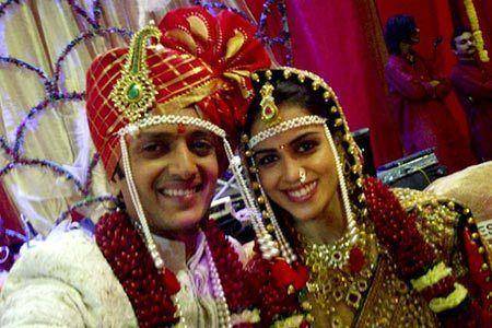 Riteish Deshmukh and Genelia D'Souza Wedding